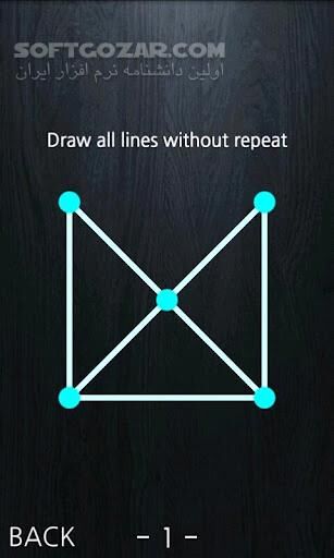 دانلود One touch Drawing 3.3.5 for Android +2.3 - دانلود بازی با خطوط برای اندروید - سافت گذر