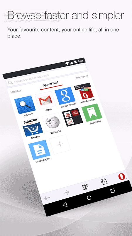دانلود Opera Mobile 93.4.4906.86552 + GX for Android 9.0 - دانلود اپرا برای اندروید - سافت گذر