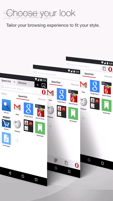 دانلود Opera Mobile 93.4.4906.86552 + GX for Android 9.0 - دانلود اپرا برای اندروید - سافت گذر
