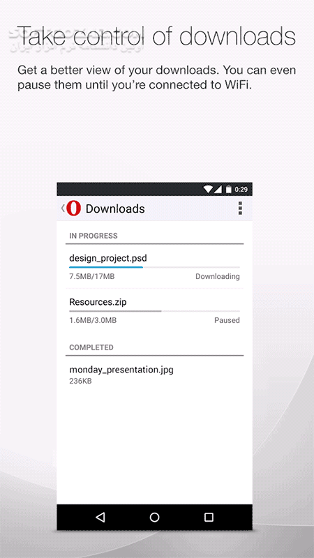 دانلود Opera Mobile 93.4.4906.86552 + GX for Android 9.0 - دانلود اپرا برای اندروید - سافت گذر