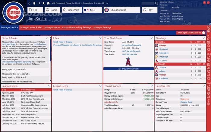 دانلود Out of the Park Baseball 17 - دانلود بازی شبیه‌ساز ورزش بِیسبال 2017 - سافت گذر