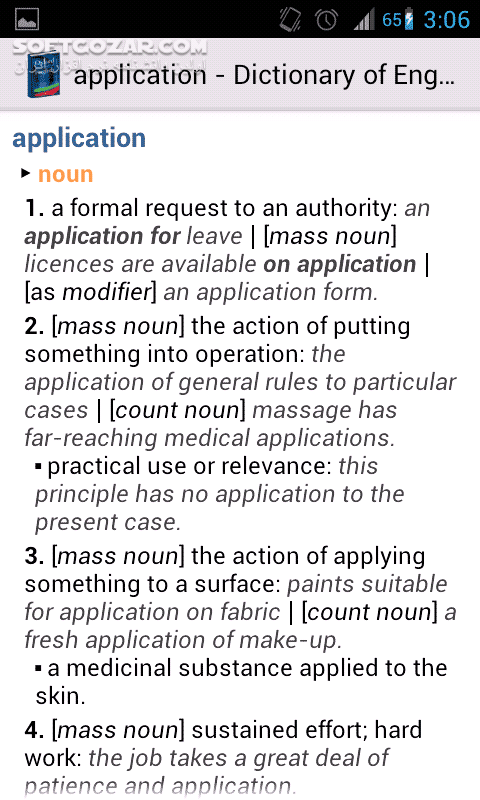 دانلود Oxford Dictionary of English 14.0.834 for Android +4.1 - دانلود دیکشنری آکسفورد برای اندروید - سافت گذر