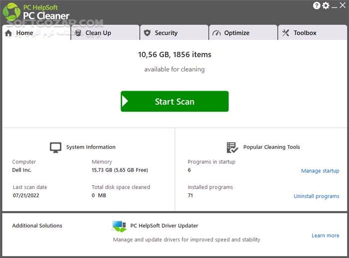 دانلود PC Cleaner Pro 9.6.0.2 - دانلود پاک کردن فایل های اضافی ویندوز - سافت گذر