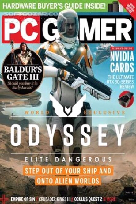 دانلود مجله تخصصی برای علاقه مندان به بازی های کامپیوتری - دانلود کتاب مجله پی سی گیمر ژانویه سال 2021 - سافت گذر