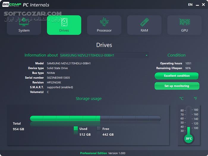 دانلود PC Internals Pro 2.003 - دانلود بررسی سخت افزار - سافت گذر