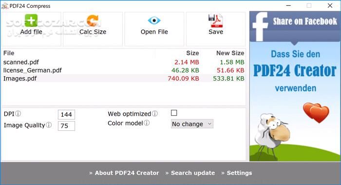 دانلود PDF24 Creator 11.29.0 - دانلود ایجاد و ویرایش فایل‌های پی‌دی‌اف - سافت گذر