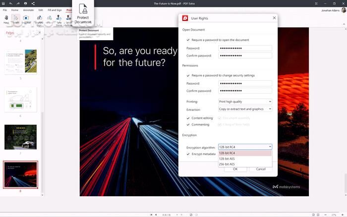 دانلود PDF Extra Ultimate 9.70.57653 - دانلود خواندن، ویرایش و رمزگذاری پی‌دی‌اف - سافت گذر