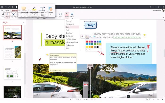 دانلود PDF Extra Ultimate 9.70.57653 - دانلود خواندن، ویرایش و رمزگذاری پی‌دی‌اف - سافت گذر