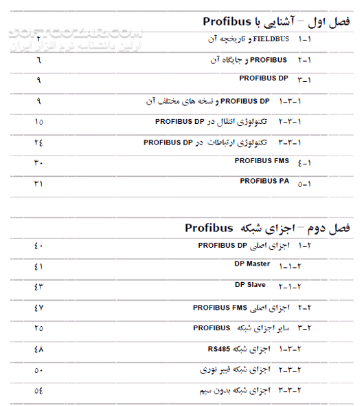 دانلود آموزش شبکه PROFIBUS با نرم افزار STEP7 - دانلود کتاب آموزش شبکه پرو فی باس - سافت گذر