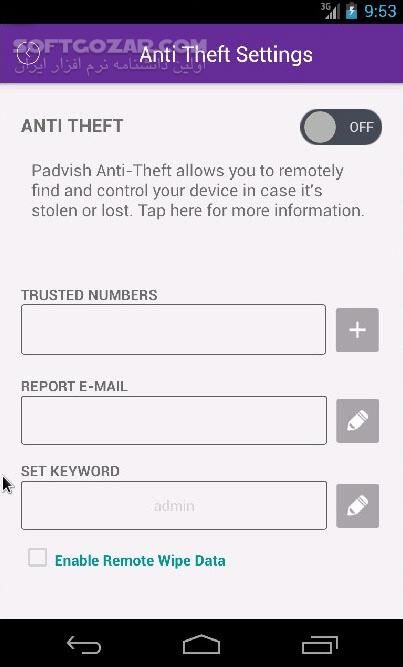 دانلود ضدویروس پادویش نسخه 1.4.720.823 برای اندروید 2.3+ - دانلود آنتی ویروس قدرتمند و ایرانی پادویش برای اندروید - سافت گذر