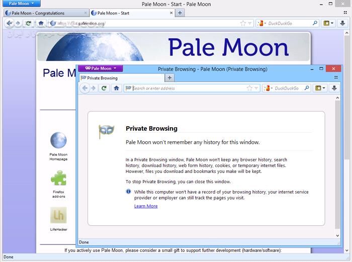 دانلود Pale Moon 34.0.1 - دانلود مرورگر برای ویندوز - سافت گذر