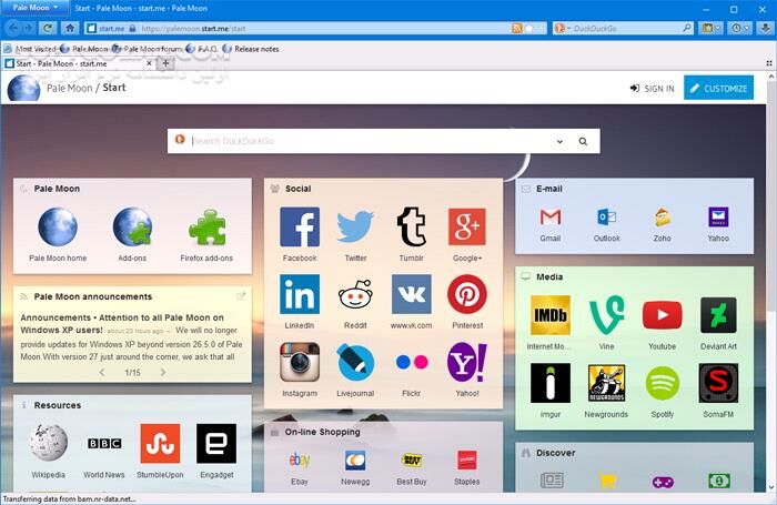دانلود Pale Moon 34.0.1 - دانلود مرورگر برای ویندوز - سافت گذر