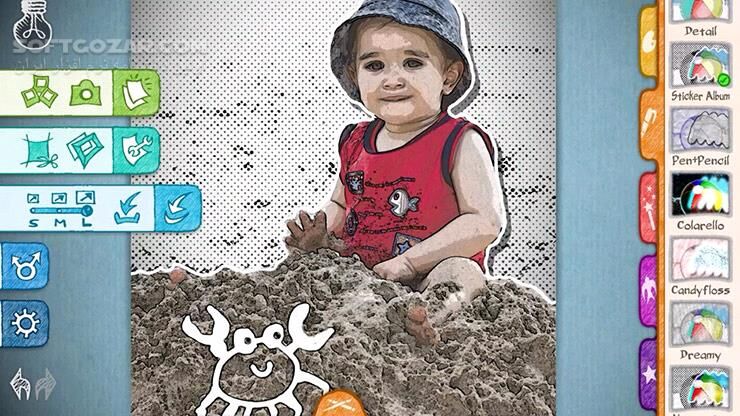 دانلود Paper Artist 2.1.0 for Android +4.0 - دانلود افکت های کاغذی برای اندروید - سافت گذر