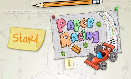 دانلود Paper Racing 1.7.7 for Android - دانلود ماشین سواری کاغذی برای اندروید - سافت گذر