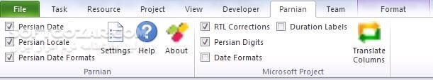 دانلود Parnian Office 7.2.1 - دانلود تقویم شمسی و امکانات فارسی برای مایکروسافت آفیس - سافت گذر