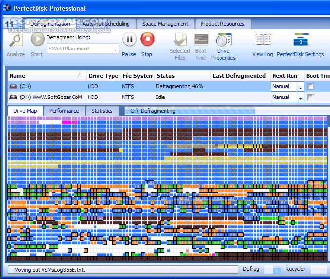 دانلود Raxco PerfectDisk Professional Business / Server 14.0 Build 900 - دانلود پرفکت دیسک - سافت گذر