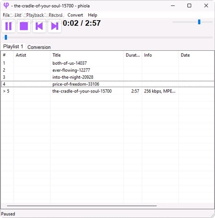 دانلود Phiola 2.6.8 - دانلود پلیر صوتی - سافت گذر