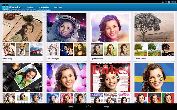 دانلود Photo Lab PRO 3.13.74 for Android +6.0 - دانلود مونتاژ عکس برای اندروید - سافت گذر
