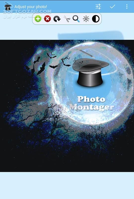 دانلود PhotoMontager Full 3.31 for Android +2.2 - دانلود قاب گذاری بر روی تصاویر برای اندروید - سافت گذر