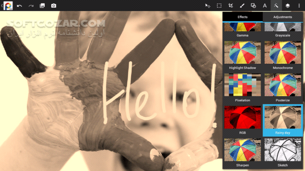 دانلود PhotoSuite 4 Pro 4.3.694 for Android +4.0 - دانلود ویرایش تصاویر با محیط همانند فتوشاپ برای اندروید - سافت گذر