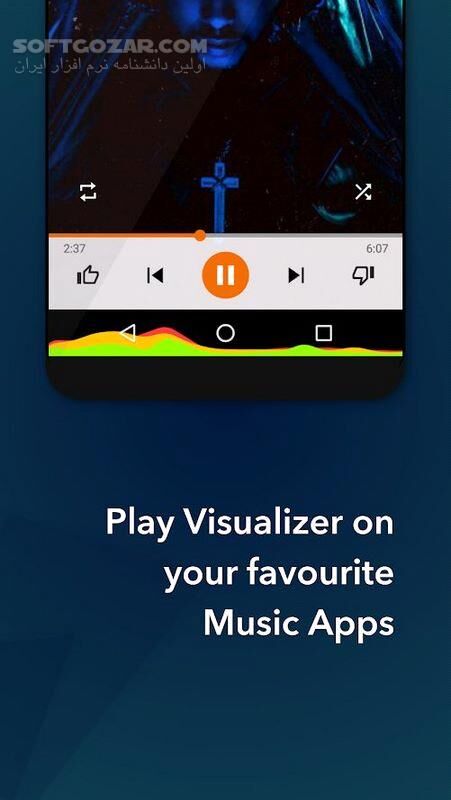 دانلود MUVIZ Navbar Music Visualizer 5.0.5.0 For Android +5.0 - دانلود مویز ناوبار برای اندروید - سافت گذر