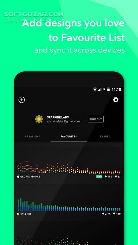 دانلود MUVIZ Navbar Music Visualizer 5.0.5.0 For Android +5.0 - دانلود مویز ناوبار برای اندروید - سافت گذر