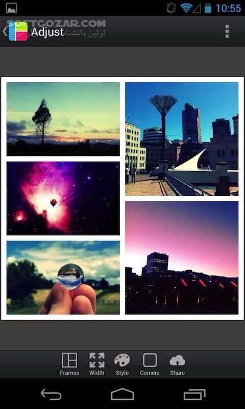 دانلود PicFrame 3.7.5 for Android +4.1 - دانلود قاب تصویر برای اندروید - سافت گذر