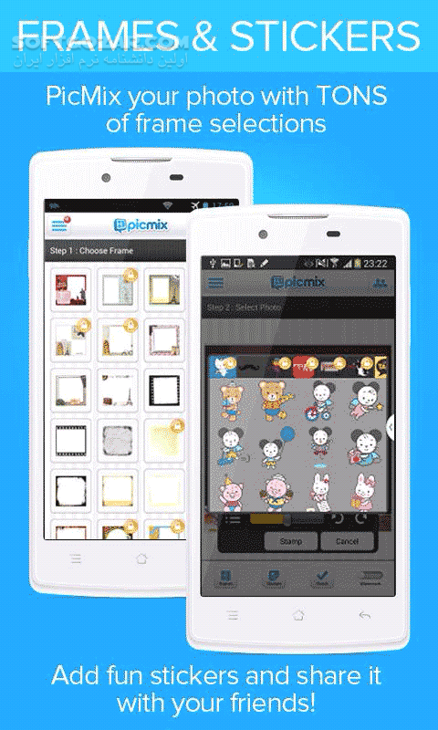 دانلود PicMix 7.7.1 for Android +4.0 - دانلود ترکیب تصاویر پیک میکس برای اندروید - سافت گذر