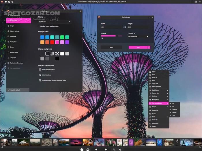 دانلود PicView 4.1.0 - دانلود مشاهده عکس - سافت گذر