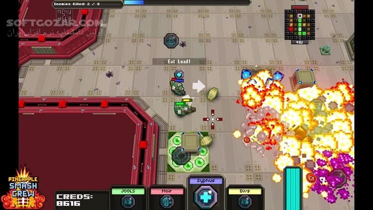 دانلود Pineapple Smash Crew - دانلود بازی شورش در کشتی آناناس - سافت گذر