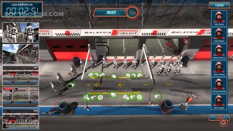 دانلود Pitstop Challenge - دانلود بازی شبیه‌ساز مکانیک و پشتیبانی ماشین‌های مسابقه‌ای - سافت گذر