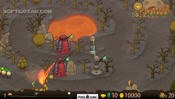دانلود PixelJunk Monsters Ultimate - دانلود بازی هیولاها در جنگل - سافت گذر