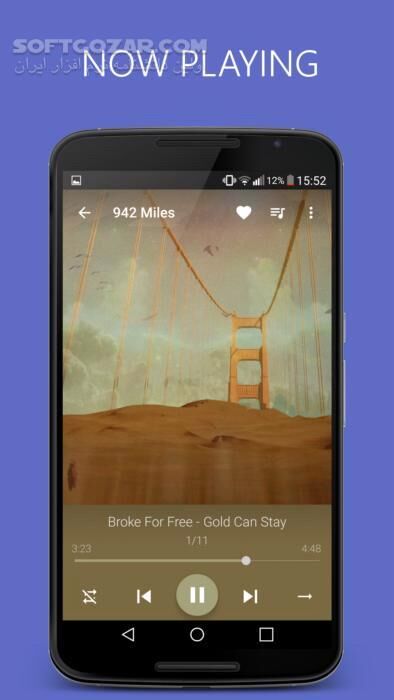 دانلود Pixel Music Player 5.8.1 for Android +4.1 - دانلود پلیر پیکسل برای اندروید - سافت گذر