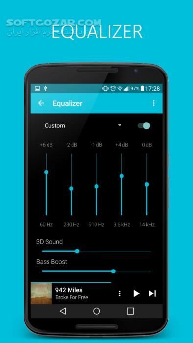 دانلود Pixel Music Player 5.8.1 for Android +4.1 - دانلود پلیر پیکسل برای اندروید - سافت گذر