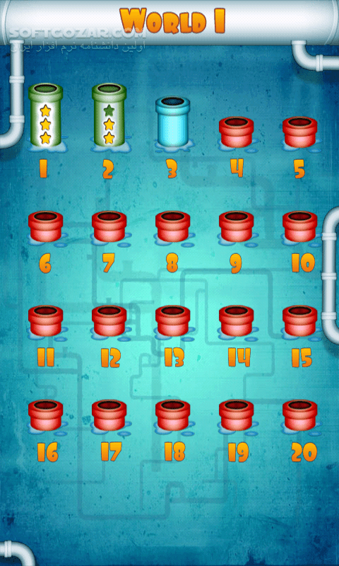 دانلود Plumber 1 v1.14.7 / 2 v1.6.6 for Android +4.0 - دانلود بازی لوله کشی برای اندروید - سافت گذر