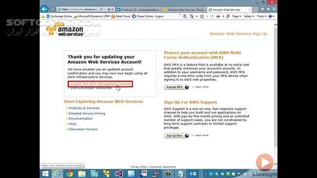 دانلود Pluralsight - Big Data on Amazon Web Services - دانلود فیلم آموزش داده‌های عظیم بر سرویس‌های وب آمازون - سافت گذر
