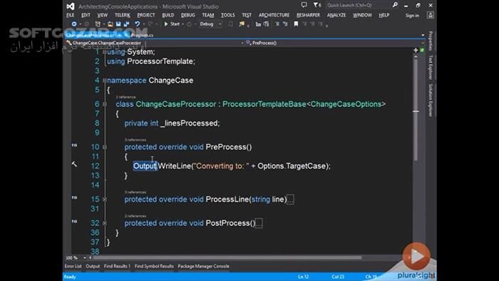 دانلود Pluralsight - Building .NET Console Applications in C# - دانلود فیلم آموزش ساخت برنامه‌های دات‌نِت کنسول در سی‌شارپ - سافت گذر