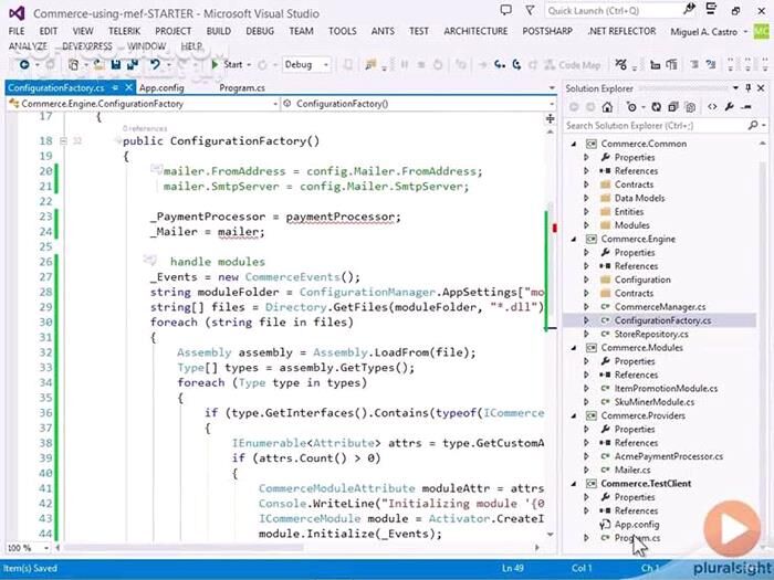 دانلود Pluralsight - Developing Extensible Software - دانلود فیلم آموزش ارتقا دادن نرم‌افزارهای قابل توسعه، بدون نیاز به بازنویسی از ابتدا - سافت گذر