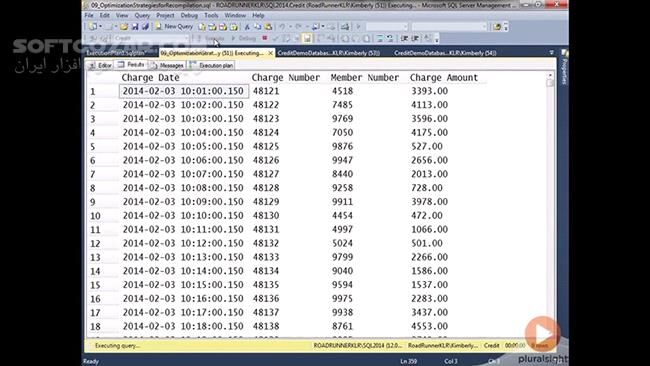 دانلود Pluralsight - SQL Server - Optimizing Stored Procedure Performance - دانلود فیلم آموزش اس‌کیواِل سـروِر - بهینه‌سازی عملکرد رویه ذخیره‌شده - سافت گذر