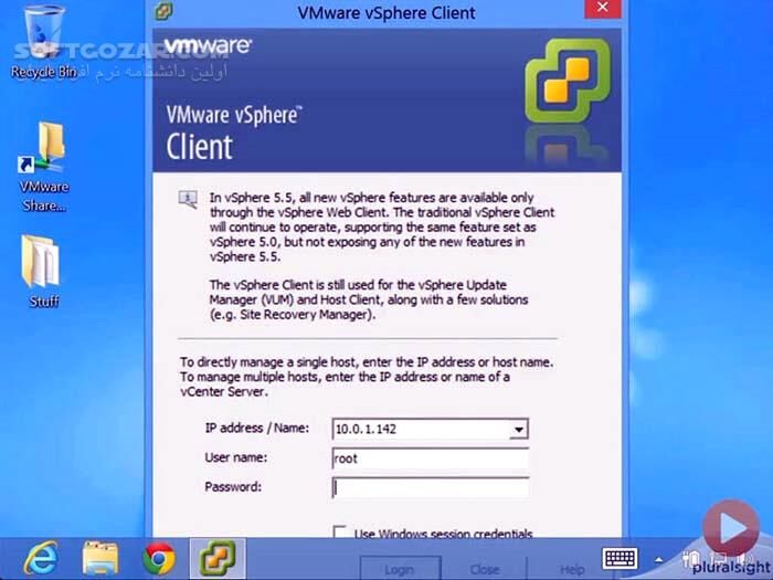 دانلود Pluralsight - VMware Fusion 6 for the IT Pro - دانلود فیلم آموزش کاربُردهای اساسی و حرفه‌ای نرم‌افزار وی‌ام‌وِیـر فیوژِن 6  - سافت گذر