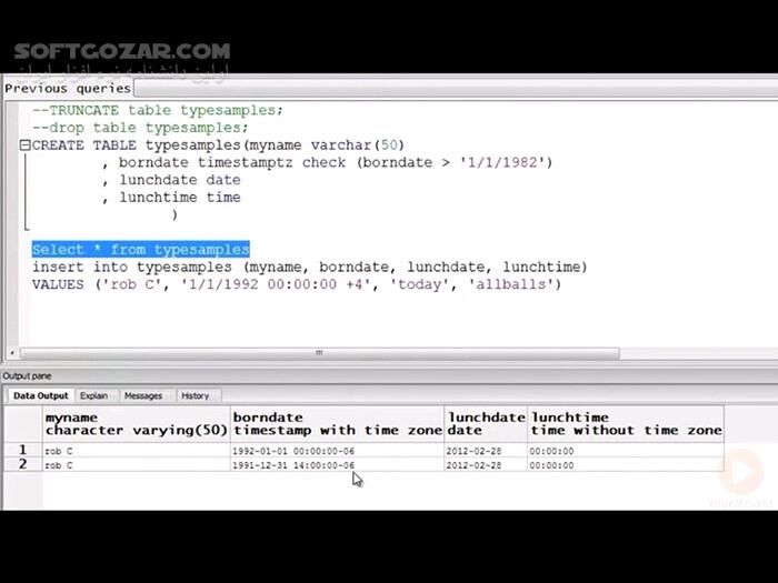 دانلود Pluralsight - A Tour of PostgreSQL - دانلود دوره‌ی آموزش تصویری (بصورت فیلم) پُستگرس‌کیواِل - سافت گذر