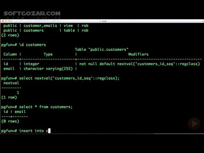 دانلود Pluralsight - A Tour of PostgreSQL - دانلود دوره‌ی آموزش تصویری (بصورت فیلم) پُستگرس‌کیواِل - سافت گذر