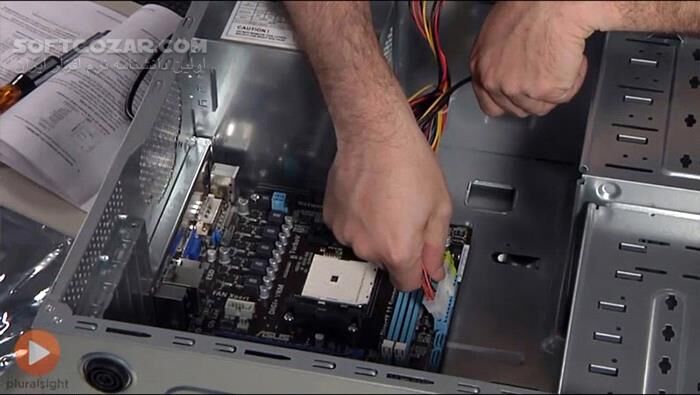 دانلود Pluralsight - CompTIA A+ Part 1 / 2 / 3 / 4 / 5 / 6 - دانلود مجموعه‌ی 6 دوره آموزش تصویری مدرک CompTIA A+ شامل مباحث سخت‌افزار، شبکه‌سازی، دستگاه‌های جانبی، سیستم عامل‌ها، دستگاه‌های همراه-عیب‌یابی و نحوه‌ی بستن قطعات و ساخت کامپیوتر - سافت گذر