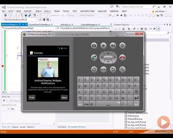 دانلود Pluralsight - Cross Platform iOS/Android with Visual Studio and C# - Part 1-2 - دانلود آموزش تصویری برنامه‌نویسی و ایجاد برنامه‌های چندپلتفُرمی آی‌او‌اِس و اندروید با ویژوال استودیو و سی‌شارپ - بخش 1-2 - سافت گذر