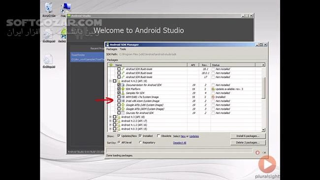 دانلود Pluralsight - Exploring Android Studio - دانلود فیلم آموزش آشنایی با نرم‌افزار اندروید استودیو - سافت گذر