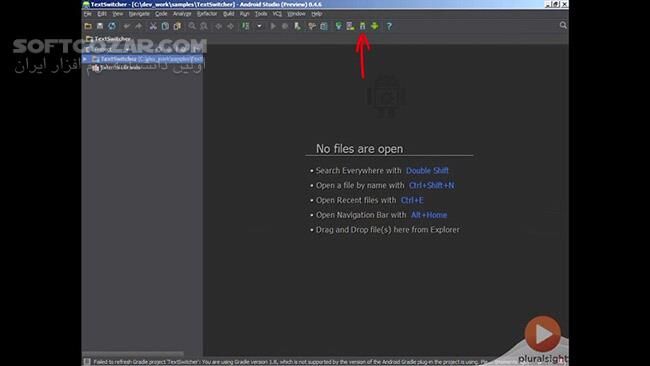 دانلود Pluralsight - Exploring Android Studio - دانلود فیلم آموزش آشنایی با نرم‌افزار اندروید استودیو - سافت گذر