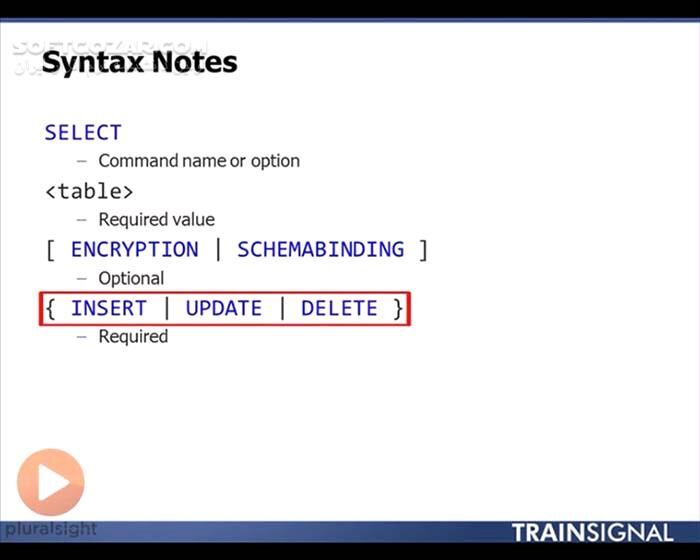 دانلود Pluralsight - SQL Server 2012 Querying (70-461) Part 1 / 2 - دانلود مجموعه‌ی 2 دوره آموزش تصویری مباحث اِس‌کیواِل سِـروِر 2012 کُـوِرینگ – آزمون 70-461 مایکروسافت - سافت گذر
