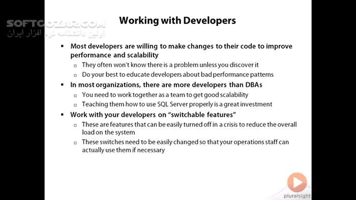 دانلود Pluralsight - Scaling SQL Server 2012 and 2014 - Part 1 & 2 - دانلود آموزش مقیاس‌گذاری اس‌کیواِل سِـروِر 2012 و 2014 - سافت گذر