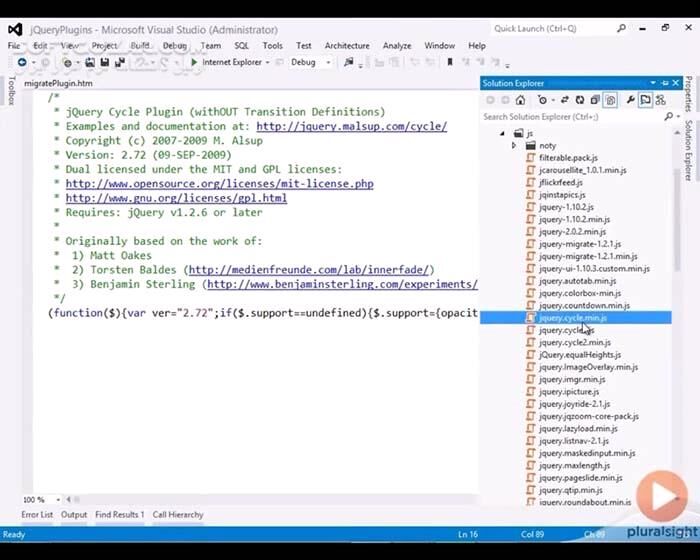 دانلود Pluralsight - Useful jQuery Plugins  - دانلود فیلم آموزش پلاگین‌های مفید و کارآمد جی‌کوئری - سافت گذر