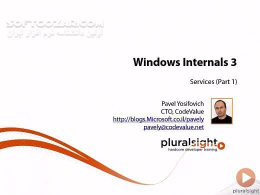 دانلود Pluralsight - Windows Internals Part 1 / 2 / 3 - دانلود مجموعه‌ی 3 دوره آموزش تصویری سطح پیشرفته‌ی قابلیت‌های درونی ویندوز  - سافت گذر